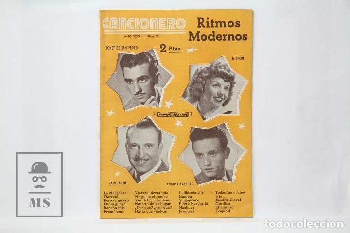 Catalogues de Musique: Cancionero - Ritmos Modernos / Bonet de San Pedro, Mignon.... - Editorial Alas
