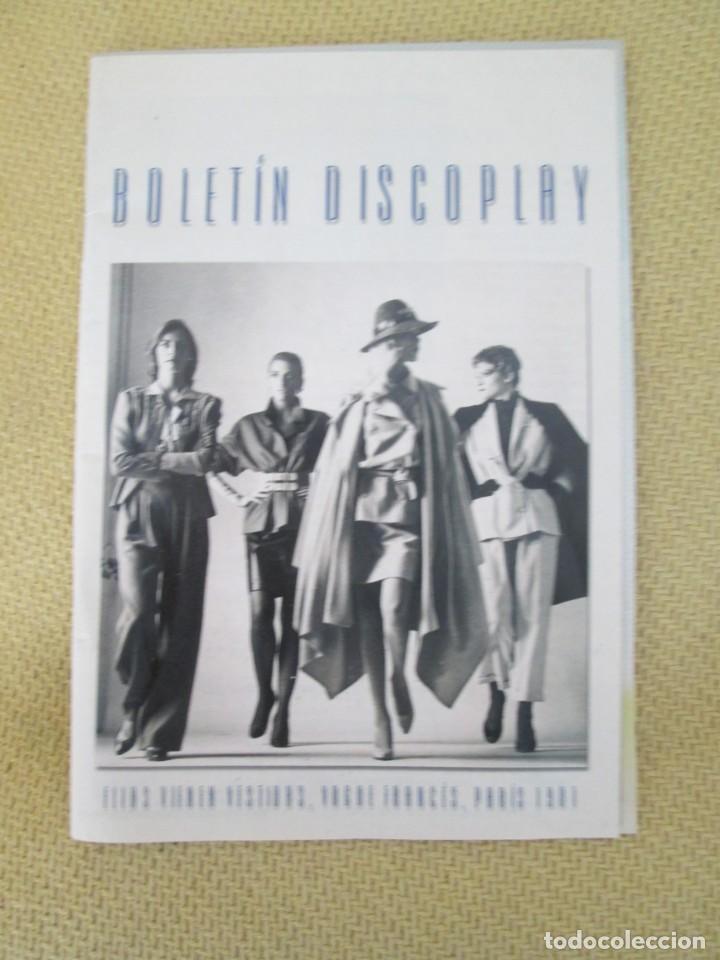 Cat&aacute;logos de m&uacute;sica: BOLETIN DISCOPLAY - ABRIL 2000 - Foto 1