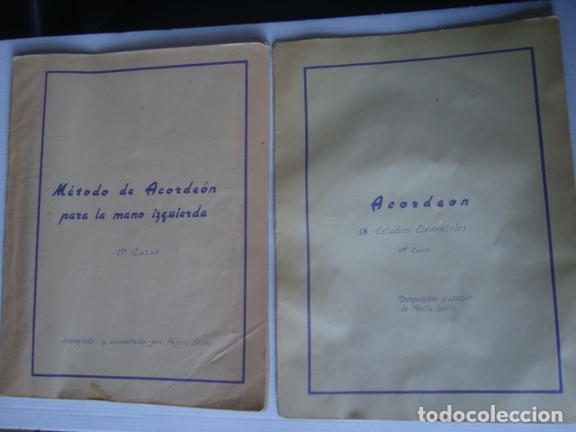 Cat&aacute;logos de M&uacute;sica: M&Eacute;TODO DE ACORDE&Oacute;N PARA LA MANO IZQUIERDA + 18 ESTUDIOS ELEMENTALES. 1&ordm; CURSO - PEPITA SELL&Eacute;S.