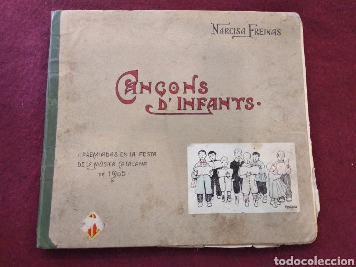 Catalogues de Musique: Can&ccedil;ons d'infants. Narcisa Freixas. Premiadas en la festa de la musica Catalana 1905