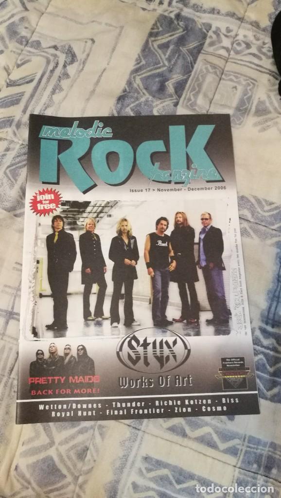 Cat&aacute;logos de M&uacute;sica: REVISTA MELODIC ROCK N&ordm;17 NOVIEMBRE DICIEMBRE 2006 (IMPORTADA DE UK)
