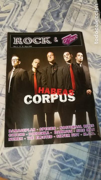Cat&aacute;logos de M&uacute;sica: REVISTA ROCK & TIPO N&ordm;55 MAYO 2004 (HABEAS CORPUS EN PORTADA)
