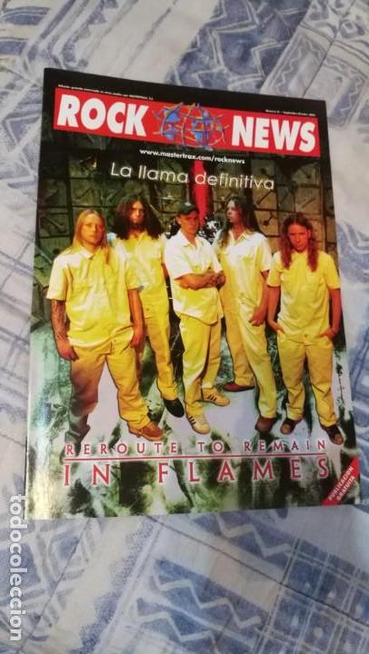 Cat&aacute;logos de M&uacute;sica: REVISTA ROCK NEWS N&ordm; 31 SEPTIEMBRE OCTUBRE 2002 (IN FLAMES EN PORTADA)
