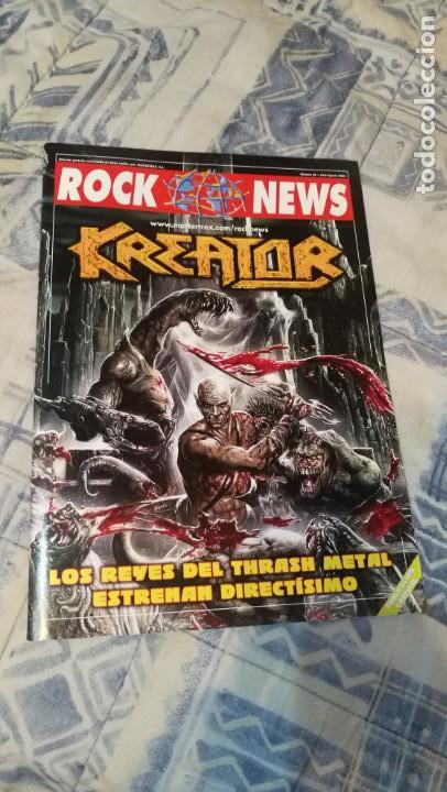 Cat&aacute;logos de M&uacute;sica: REVISTA ROCK NEWS N&ordm; 36 JULIO AGOSTO 2006 (KREATOR EN PORTADA)