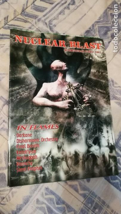 Cat&aacute;logos de M&uacute;sica: CAT&Aacute;LOGO- REVISTA NUCLEAR BLAST HERBST  2002 EN ALEM&Aacute;N (IN FLAMES EN PORTADA)