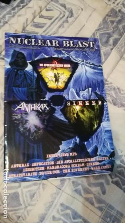 Cat&aacute;logos de M&uacute;sica: CAT&Aacute;LOGO- REVISTA NUCLEAR BLAST FRUHJAHR 2003 EN ALEM&Aacute;N
