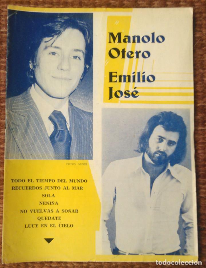 Cat&aacute;logos de M&uacute;sica: CANCIONERO MANOLO OTERO Y EMILIO JOSE