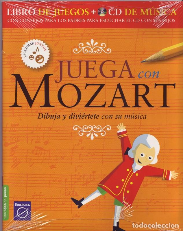 Cat&aacute;logos de M&uacute;sica: JUEGA CON MOZART + CD.  VV.AA. BARCELONA 2006.