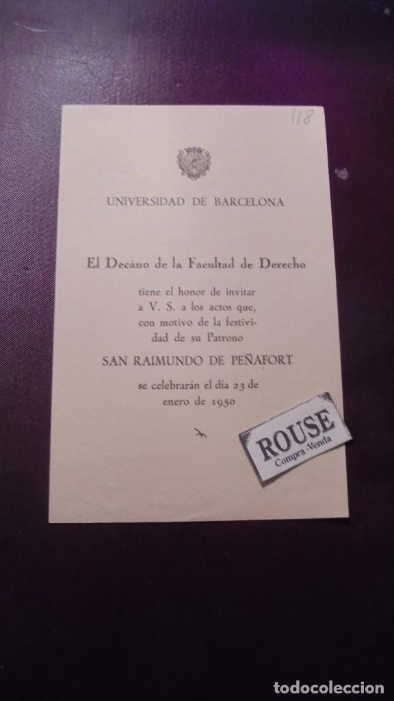 Cat&aacute;logos de M&uacute;sica: PROGRAMA DE MUSICA UNIVERSIDAD DE BARCELONA FESTIVIDAD SAN RAIMUNDO DE PE&Ntilde;AFORT 23 ENERO 1950 -