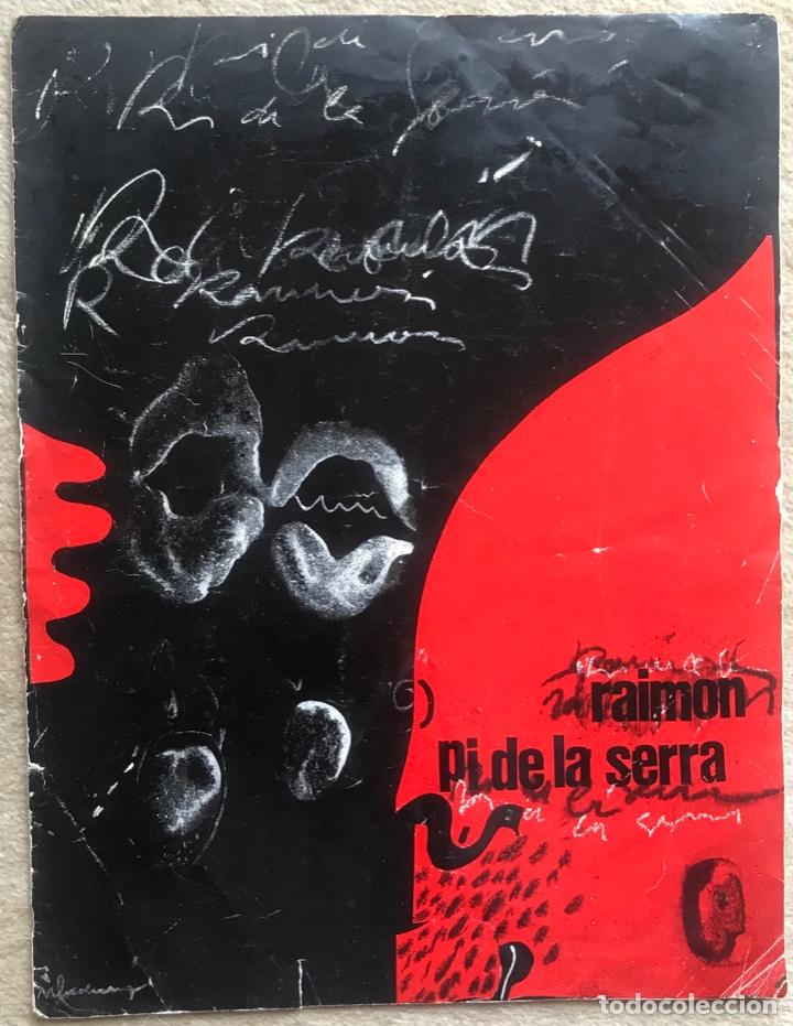 Cat&aacute;logos de M&uacute;sica: Programa canciones de Pi de la Serra / Raimon - Nova Can&ccedil;o - Pr&oacute;logo de Salvador Espriu - A&ntilde;o 1970
