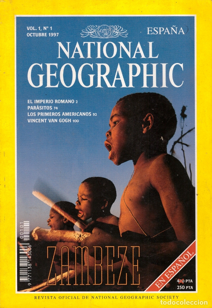 Cat&aacute;logos de M&uacute;sica: Revista National Geographic Espa&ntilde;a, Vol. 1, n&ordm; 1: Octubre 1997