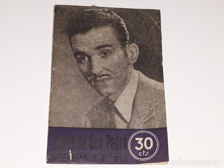 Cat&aacute;logos de M&uacute;sica: CANCIONERO DE BONET DE SAN PEDRO - MELODIAS Y RITMOS - SOCIEDAD GENERAL ESPA&Ntilde;OLA DE LIBRERIA A&Ntilde;OS 40