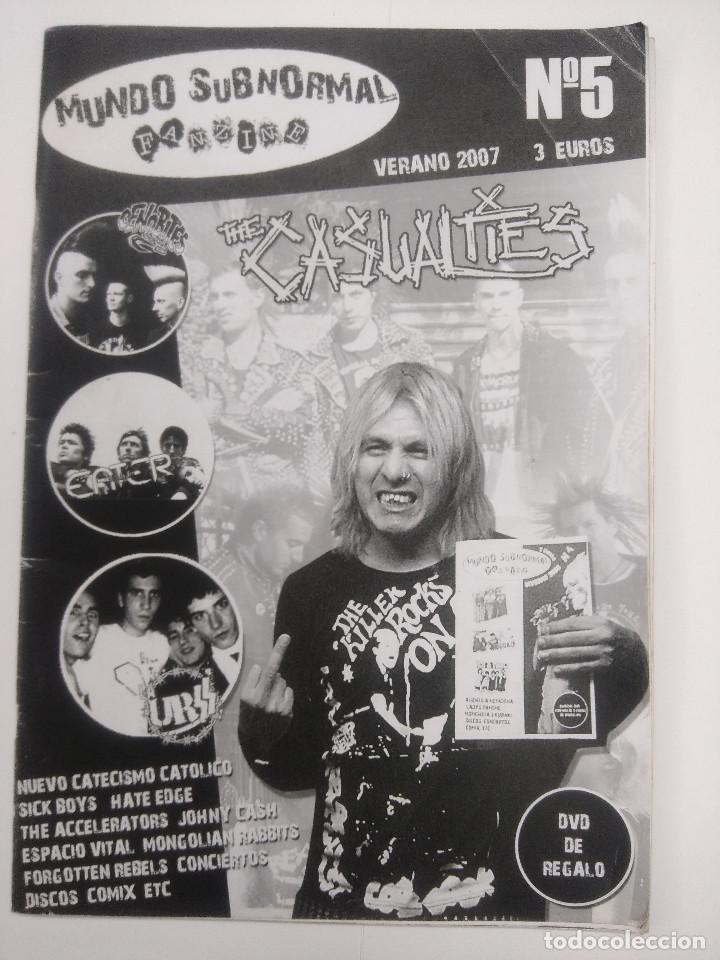 Catalogues de Musique: REVISTA PUNK/MONDO SUBNORMAL N&ordm;5.