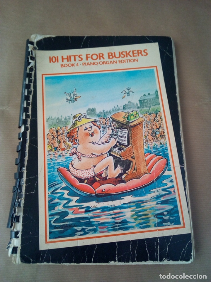 Catalogues de Musique: SONGBOOK-101 HITS FOR BUSKERS-BOOK 4 PIANO/ORGAN EDITION-1980-INGLES-WP