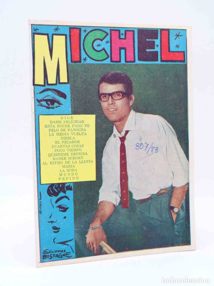 Cat&aacute;logos de M&uacute;sica: CANCIONERO 83. MICHEL. Bistagne, 1963