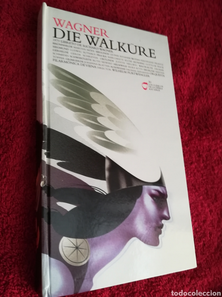 Cat&aacute;logos de M&uacute;sica: Richard Wagner Die Walkure libro en apa dura con 3 CD
