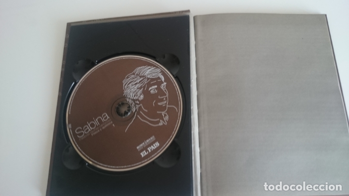Cat&aacute;logos de m&uacute;sica: Estuche J.Sabina cd - Foto 3
