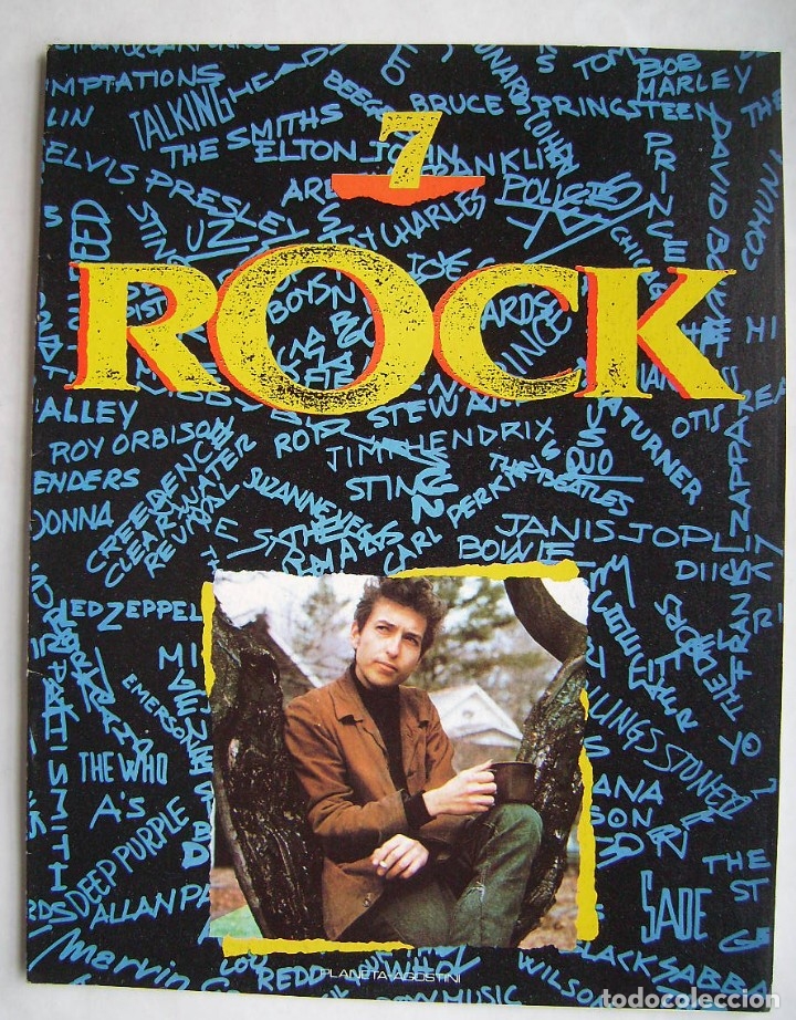 Cat&aacute;logos de m&uacute;sica: BOB DYLAN. FASC&Iacute;CULO 7 DE ROCK. - Foto 1