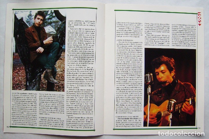 Cat&aacute;logos de m&uacute;sica: BOB DYLAN. FASC&Iacute;CULO 7 DE ROCK. - Foto 2