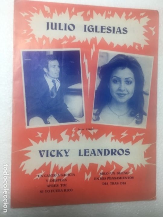 Cat&aacute;logos de m&uacute;sica: Original Cat&aacute;logo canciones m&uacute;sica julio iglesias