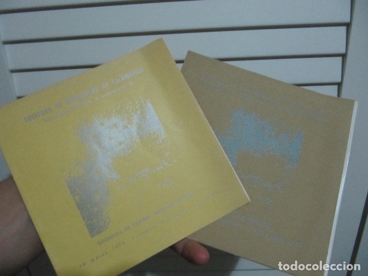 Catalogues de Musique: PROGRAMAS SOCIEDAD DE CONCIERTOS DE SALAMANCA 1975