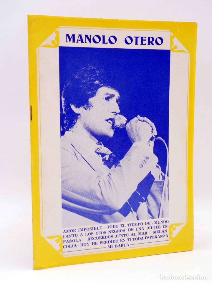 Cat&aacute;logos de M&uacute;sica: CANCIONERO. MANOLO OTERO (Manolo Otero) Marazul, 1975. OFRT