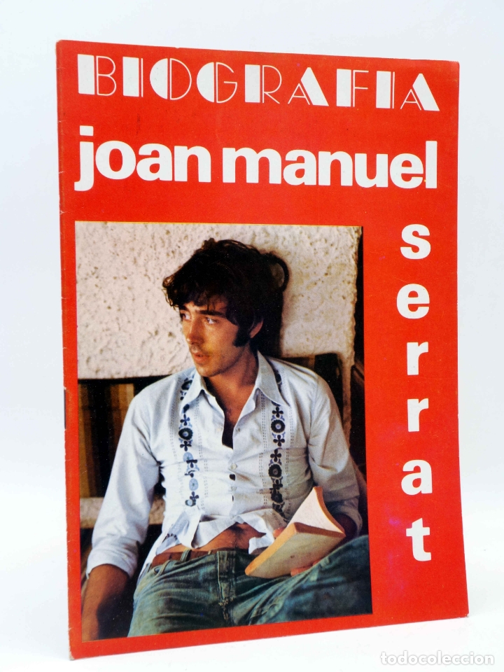 Cat&aacute;logos de M&uacute;sica: BIOGRAF&Iacute;A. JOAN MANUEL SERRAT (Joan Manuel Serrat) Presidente, 1970. OFRT