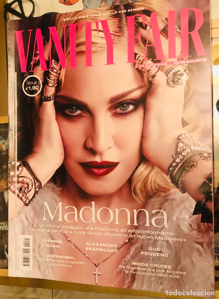 Cat&aacute;logos de M&uacute;sica: MADONNA - VANITY FAIR MAGAZAINE REVISTA 2019 ITALIA