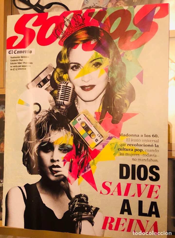 Cat&aacute;logos de M&uacute;sica: MADONNA - SOMOS REVISTA MAGAZINE 2018 PERU