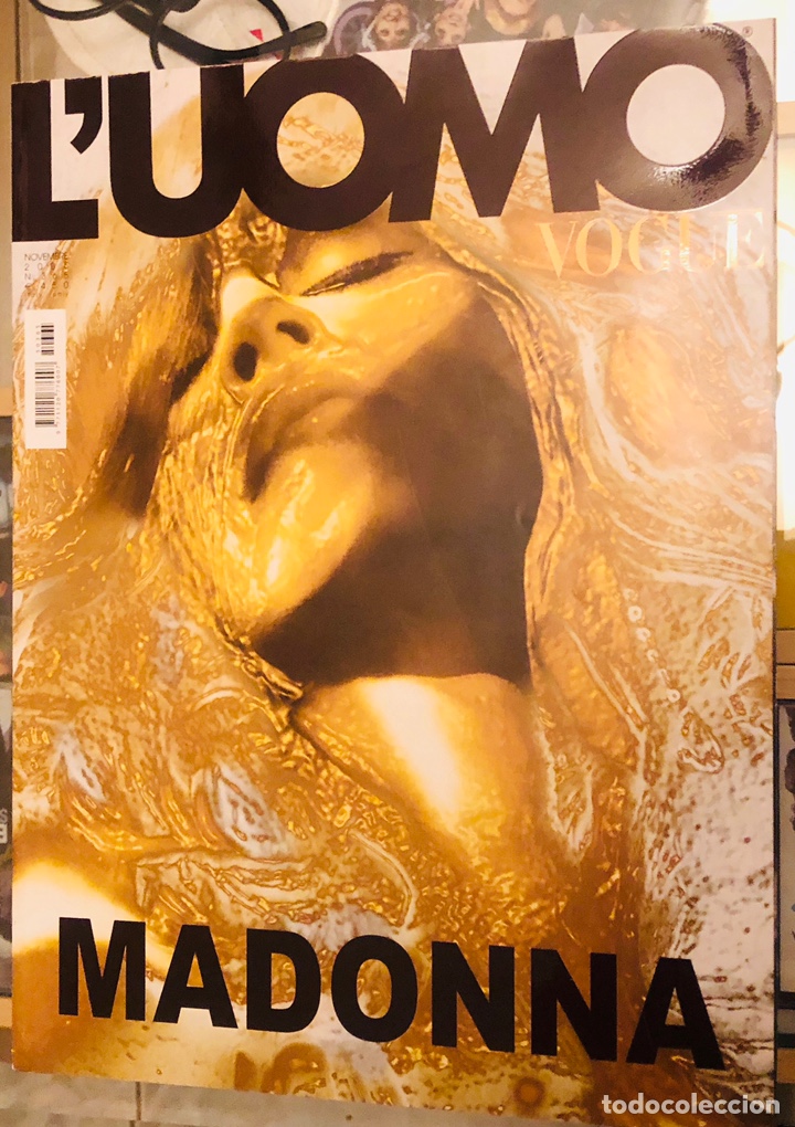 Cat&aacute;logos de M&uacute;sica: MADONNA - L&rsquo;UOMO MAGAZINE REVISTA 2005 ITALIA