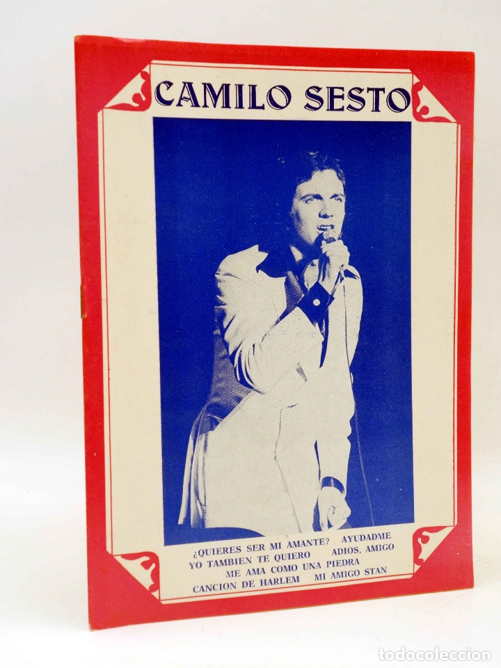 Catalogues de Musique: CANCIONERO. CAMILO SESTO (Camilo Sesto) Marazul, 1974. OFRT