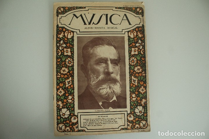 Cat&aacute;logos de M&uacute;sica: MUSICA &Aacute;LBUM REVISTA MUSICAL N&ordm; 1 ENERO 1917