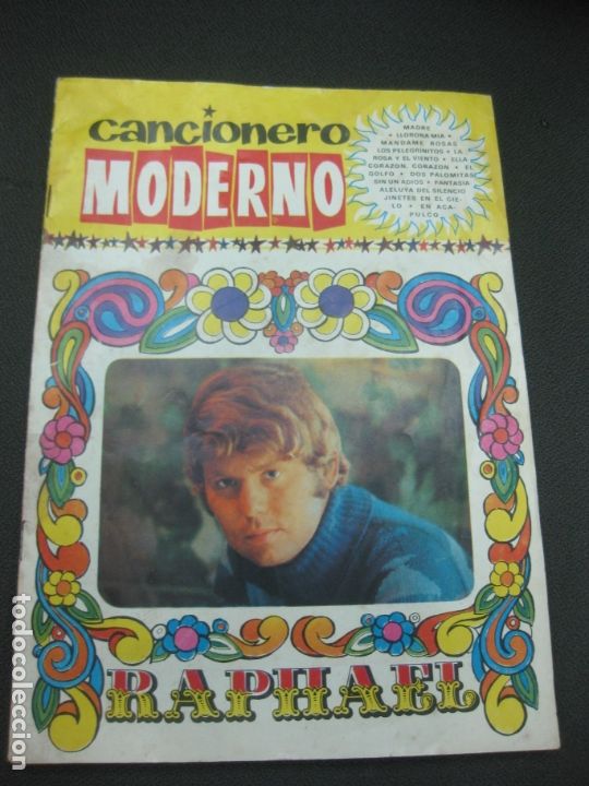 Cat&aacute;logos de m&uacute;sica: RAPHAEL. CANCIONERO MODERNO. EDICIONES ESTE 1970. - Foto 1