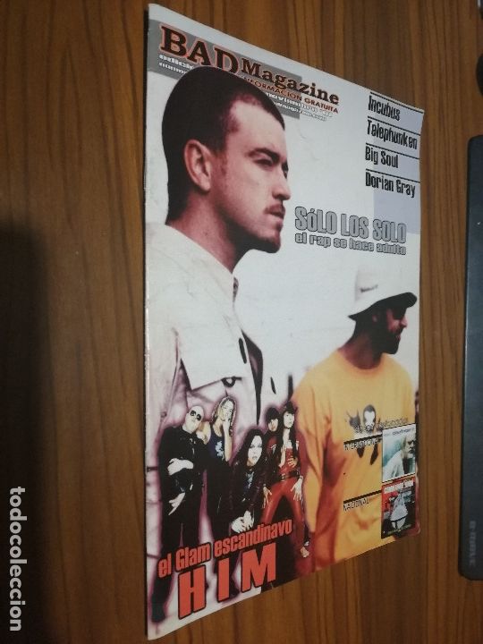 Cat&aacute;logos de M&uacute;sica: BAD MAGAZINE. NOVIEMBRE 01. GRAPA. BUEN ESTADO.