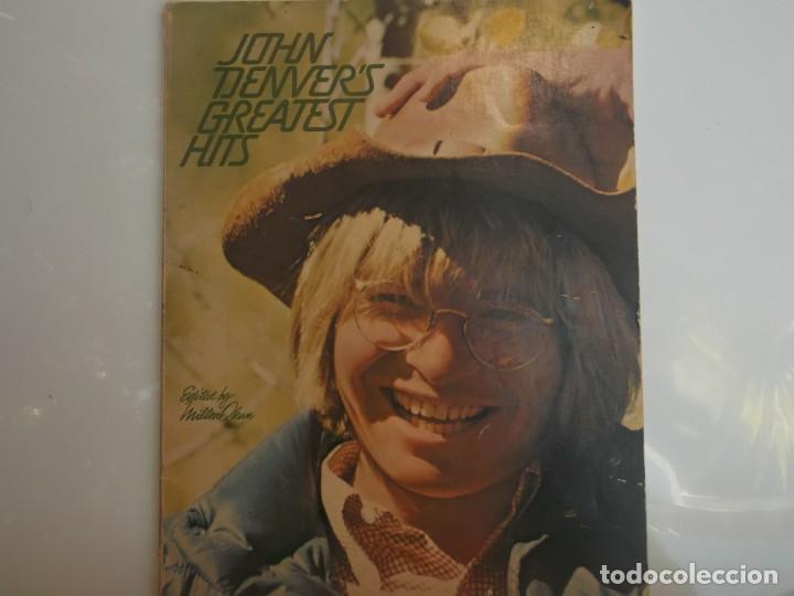 Cat&aacute;logos de M&uacute;sica: JOHN DENVER&acute;S-GREATEST HITS-55 PAGS-CON FOTOS Y LETRAS DE SUS CANCIONES