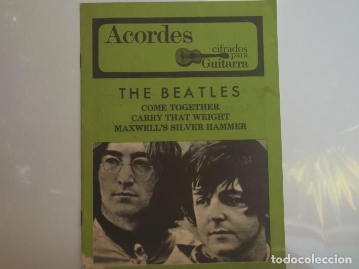 Cat&aacute;logos de M&uacute;sica: ACORDES PARA GUITARRA-THE BEATLES