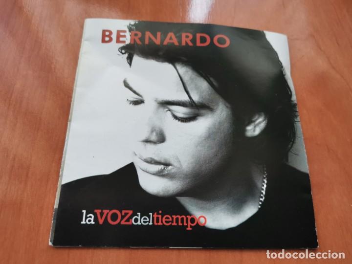 Cat&aacute;logos de M&uacute;sica: LIBRETO LIBRITO DEL CD BERNARDO LA VOZ DEL TIEMPI