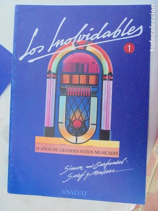 Cat&aacute;logos de M&uacute;sica: LOS INOLVIDABLES N&ordm; 1 - 30 A&Ntilde;OS DE GRANDES EXITOS MUSICALES - SALVAT 1990.