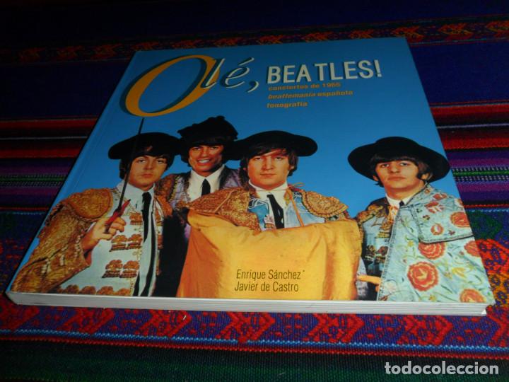 Cat&aacute;logos de M&uacute;sica: NUEVO, OL&Eacute;, BEATLES! CONCIERTOS DE 1965 BEATLEMAN&Iacute;A ESPA&Ntilde;OLA, FONOGRAF&Iacute;A. PAG&Egrave;S EDITORS 1&ordf; ED. 1994.