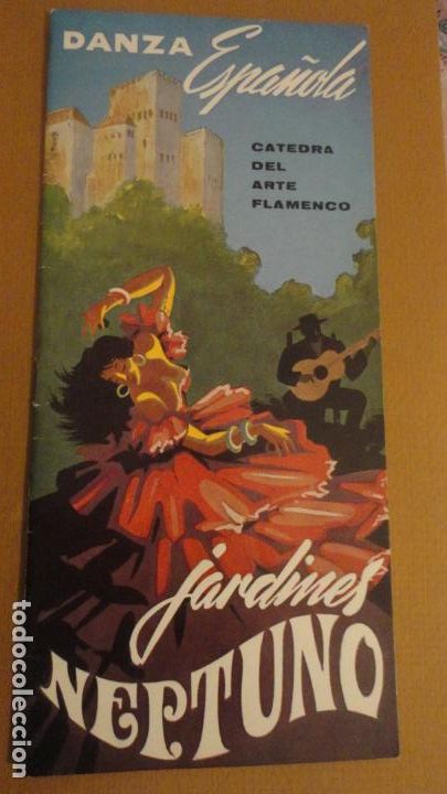 Cat&aacute;logos de M&uacute;sica: DANZA ESPA&Ntilde;OLA.JARDINES NEPTUNO.FLAMENCO.FIRMAS.PEPE AMAYA.MARIO MAYA.MERCHE MORILLAS.1973?
