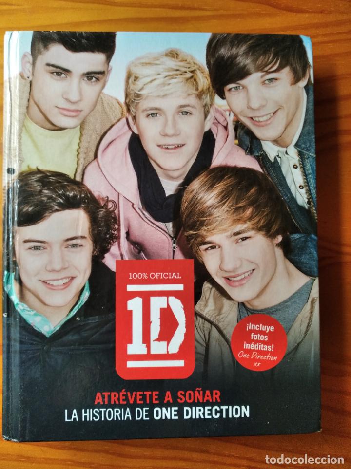 Cat&aacute;logos de m&uacute;sica: ONE DIRECTION, ATREVETE A SO&Ntilde;AR - LIBRO EDICION LUJO - Foto 1