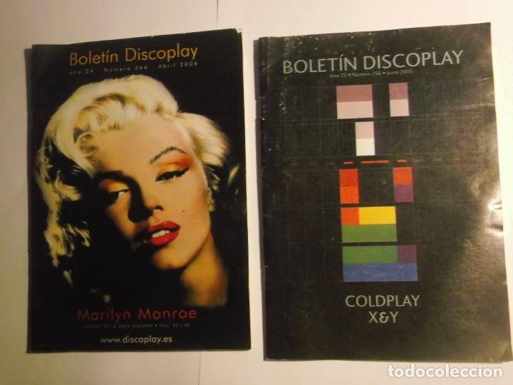 Catalogues de Musique: LOTE DE 2 BOLETINES DISCOPLAY