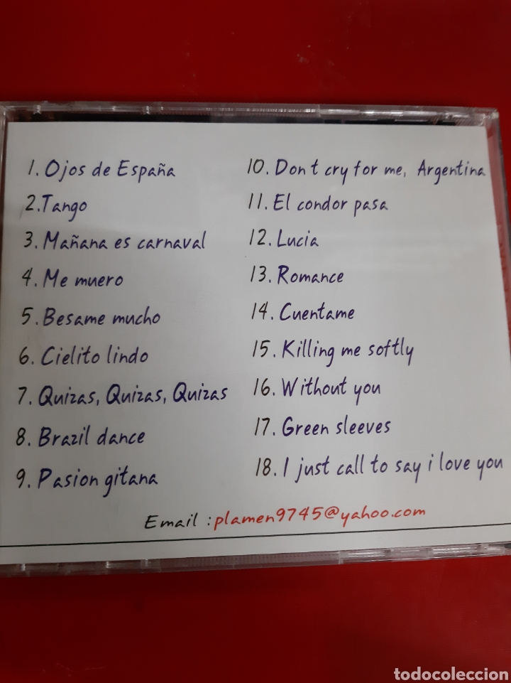 Cat&aacute;logos de m&uacute;sica: Cds Plamen Ivanov vol.2 Live - Foto 2