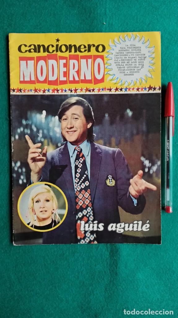 Catalogues de Musique: LUIS AGUILE CANCIONERO MODERNO 1974 ENVIO GRATIS CERTIFICADO
