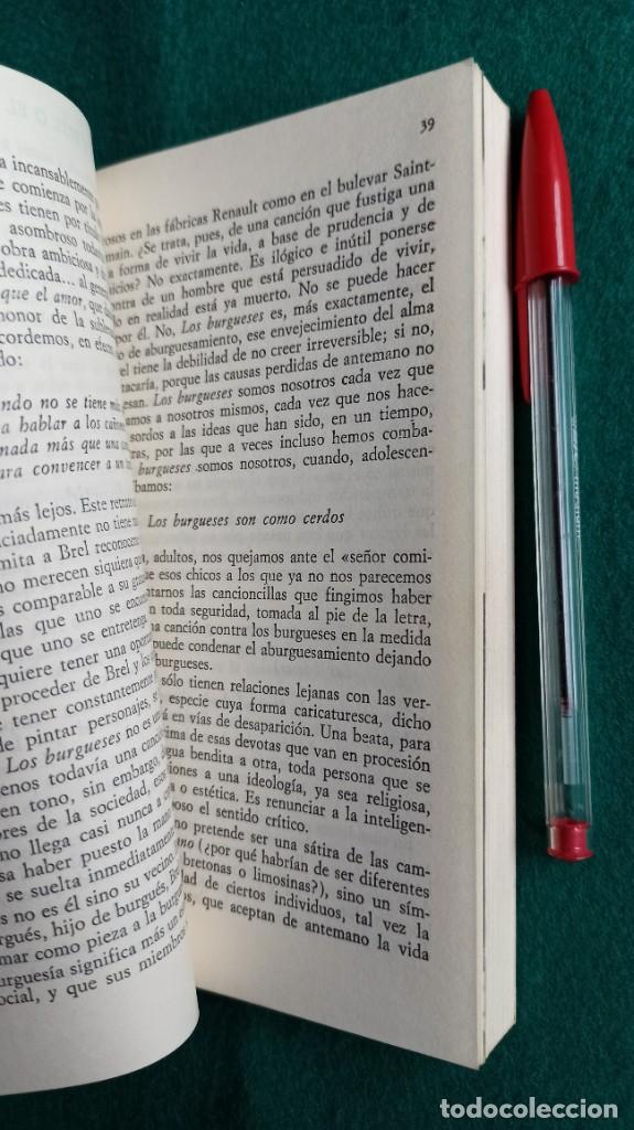 Cat&aacute;logos de m&uacute;sica: LIBRO JACQUES BREL 1976 ENVIO GRATIS CERTIFICADO - Foto 12