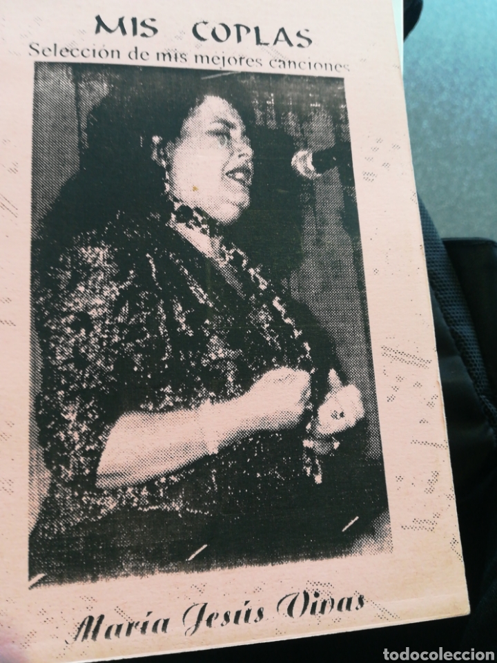 Catalogues de Musique: Mis Coplas selecci&oacute;n de mis mejores canciones Mar&iacute;a Jes&uacute;s Vivas 1996 DEDICADO