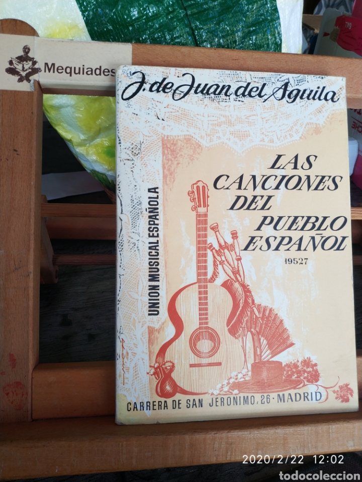 Catalogues de Musique: LAS CANCIONES DEL PUEBLO ESPA&Ntilde;OL J. DE JUAN DE &Aacute;GUILA (UNI&Oacute;N MUSICAL ESPA&Ntilde;OLA 1976)