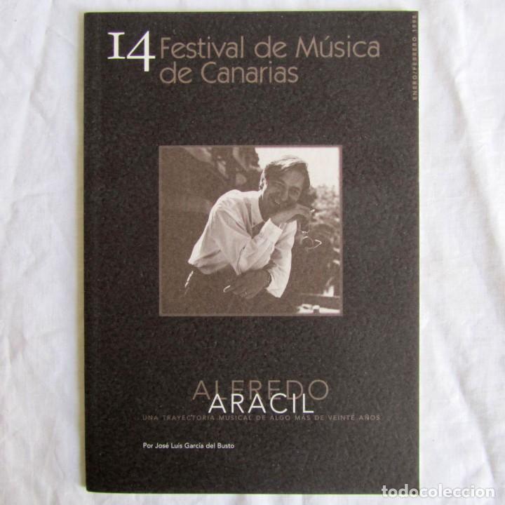 Catalogues de Musique: Alfredo Aracil, una trayectoria musical de algo m&aacute;s de 20 a&ntilde;os, 14 festival de m&uacute;sica de Canarias
