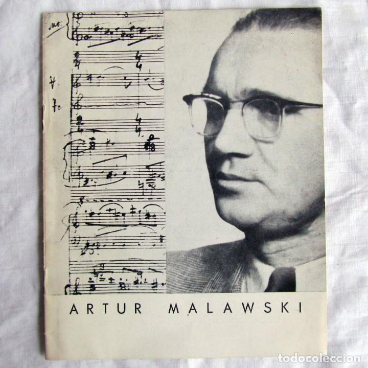Cat&aacute;logos de M&uacute;sica: Artur Malawski, catalogo de obras, 5 p&aacute;g. Frances/ingl&eacute;s