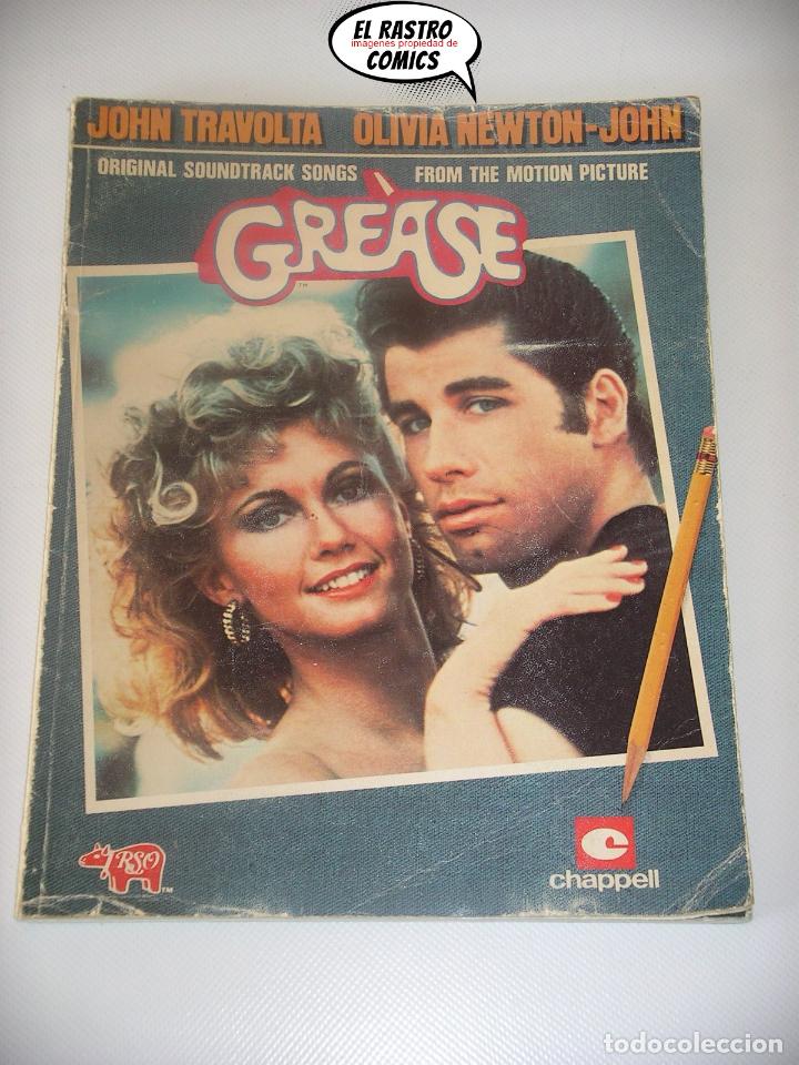 Catalogues de Musique: Grease, partituras, completo, todos los 23 temas, fotos, ed Chappell a&ntilde;o 1978, MUY RARO y DIFICIL C8